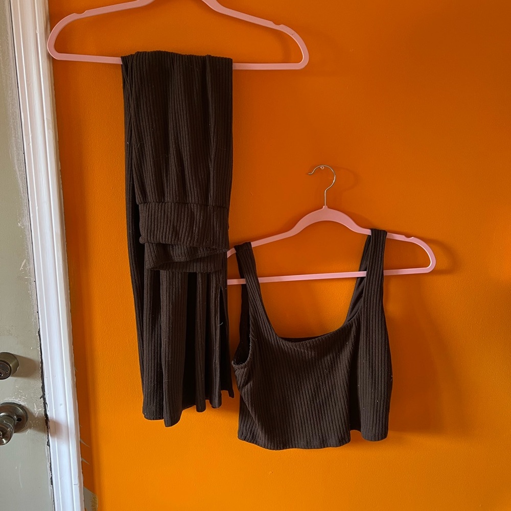 Abercrombie and fitch matching set medium knit